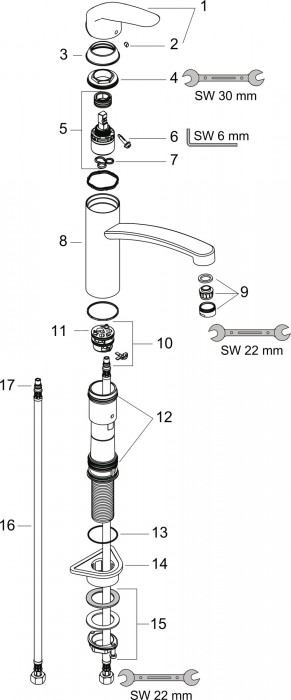 Hansgrohe Focus M41 31816000