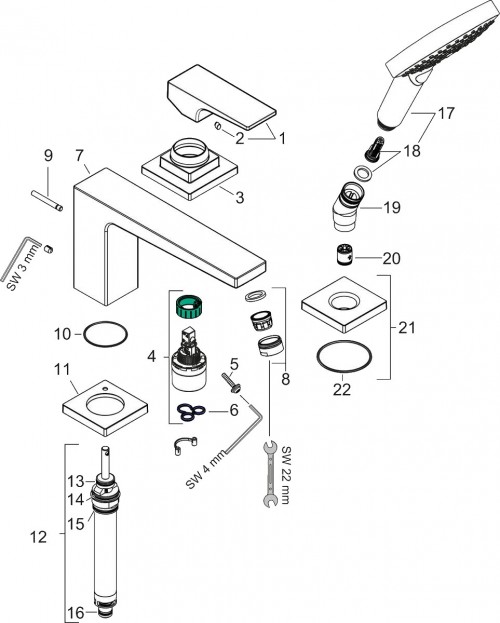 Hansgrohe Metropol 32551000