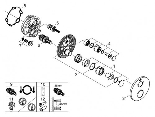 Grohe Grohtherm 3472700L