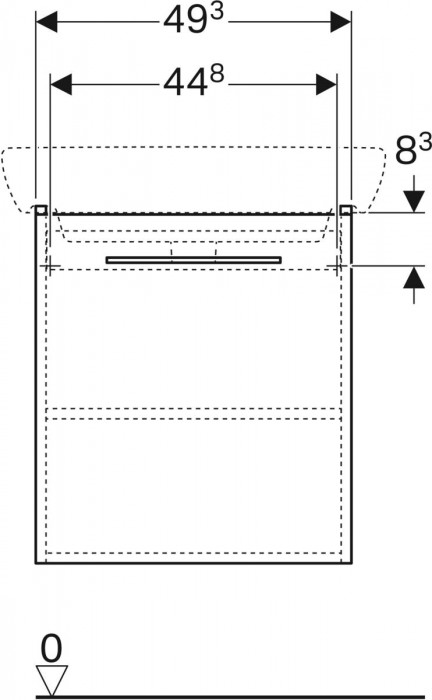 Geberit Selnova Square 60 500.179.01.1