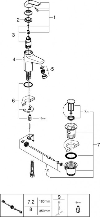 Grohe Start Curve 23805000