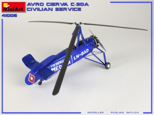 MiniArt Avro Cierva C.30A Civilian Service (1:35)