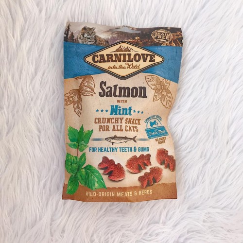 Carnilove Crunchy Snack Salmon with Mint 0.05 kg