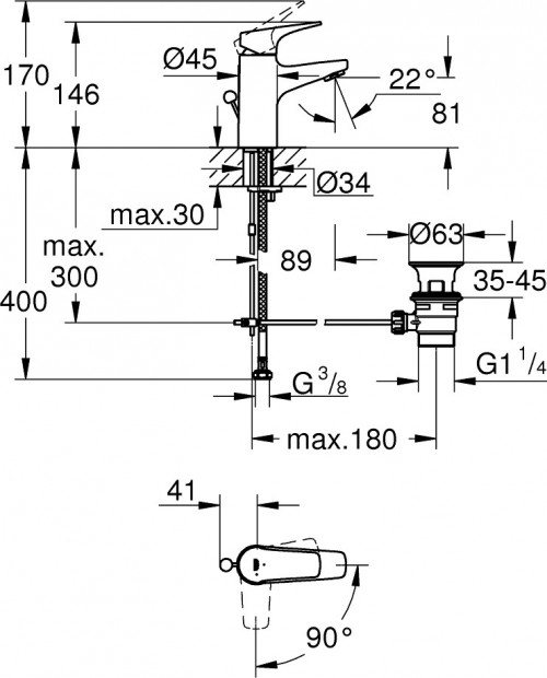 Grohe Start Flow 23769000