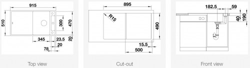 Blanco Axia III 5S 525844