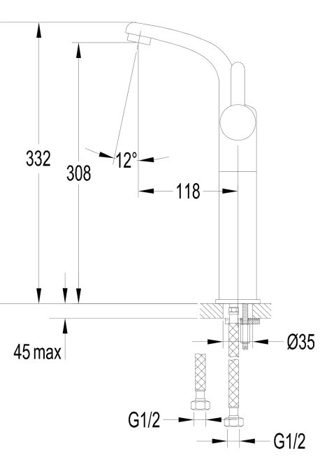 Omnires Darling DA5013CR