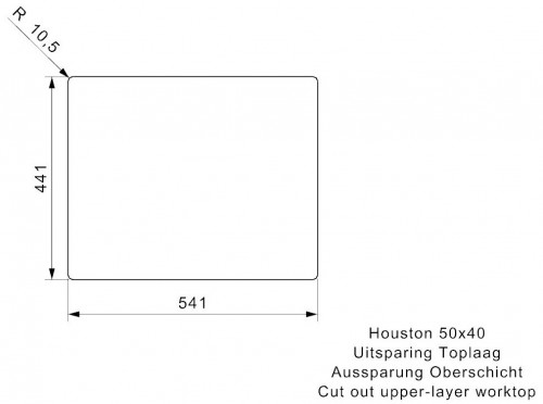 Reginox Houston 50x40 R32855