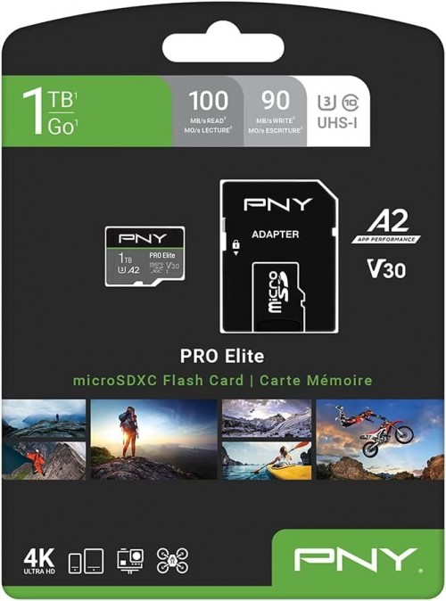 PNY PRO Elite Class 10 U3 V30 microSDXC 1Tb