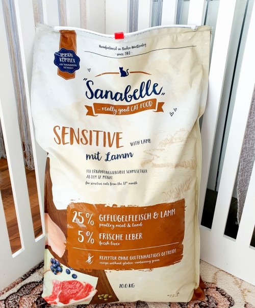 Bosch Sanabelle Sensitive Lamb/Rice 10 kg