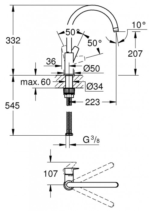 Grohe Start Edge 30529001