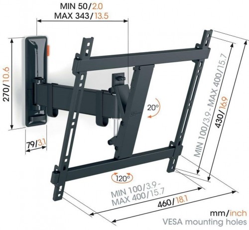 Vogels TVM 3423