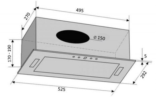 VENTOLUX PUNTO 52 BK 900 PB PC