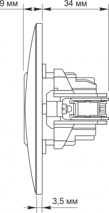 Videx VF-BNSK1G-W