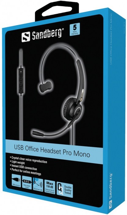 Sandberg USB Office Headset Pro Mono