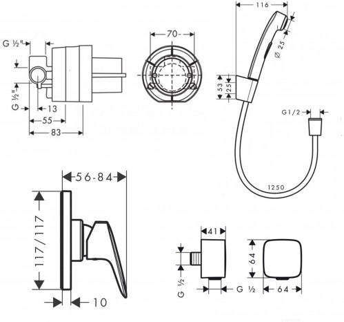 Hansgrohe Logis E 20200010