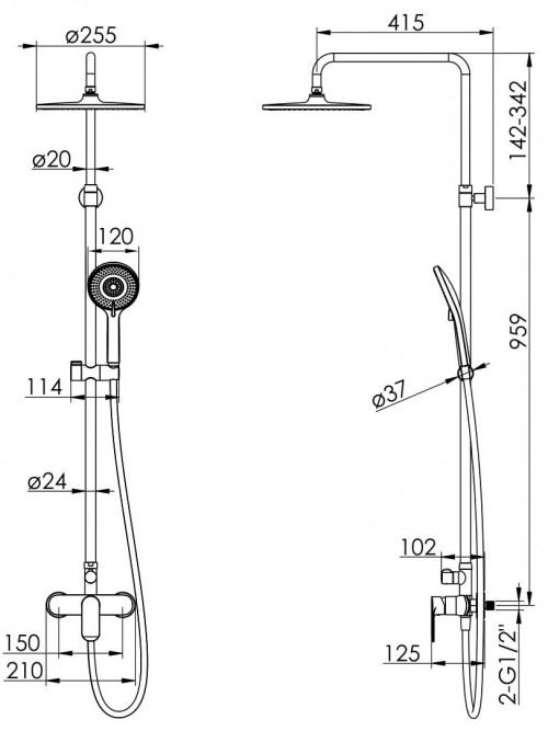 Imprese Bila Desne T-15263SR