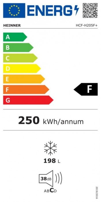 Heinner HCF-H205F+