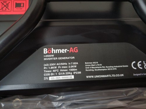 Bohmer i2500W