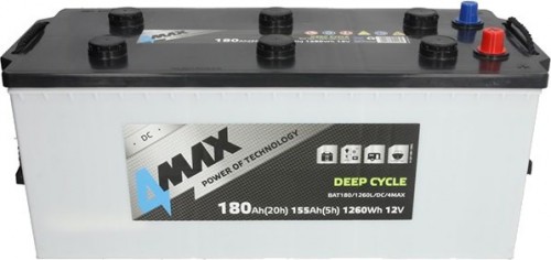 4MAX Deep Cycle 6CT-180L