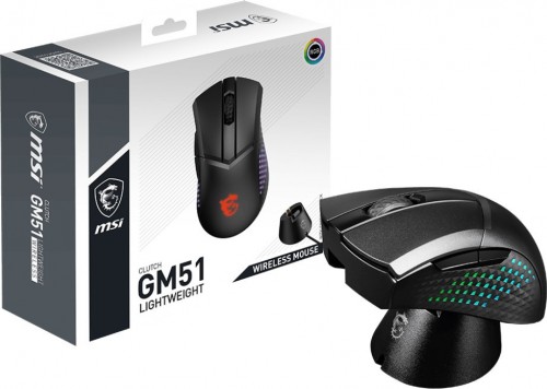 MSI Clutch GM51 Lightweight Wireless