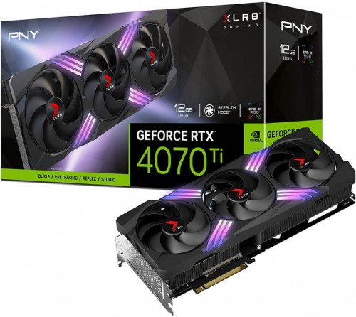 PNY GeForce RTX 4070 Ti 12GB XLR8 Gaming Verto Triple Fan