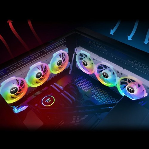 Thermaltake SWAFAN EX12 RGB White (3-Fan Pack)