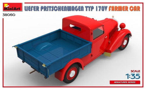 MiniArt Liefer Pritschenwagen Typ 170v Farmer Car (1:35)