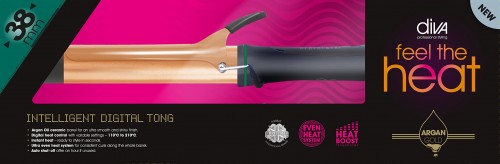 Diva Argan Digital Tong 38 mm