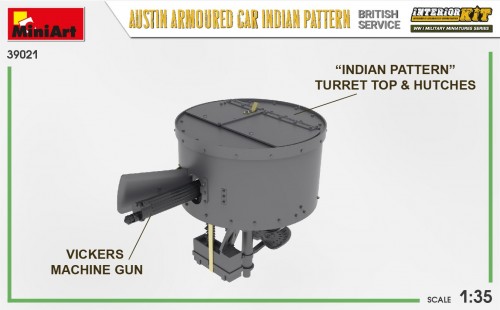 MiniArt Austin Armoured Car Indian Pattern British Service (