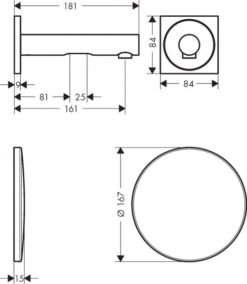 Axor Uno 45110000