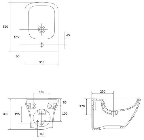 Cersanit Larga K120-012