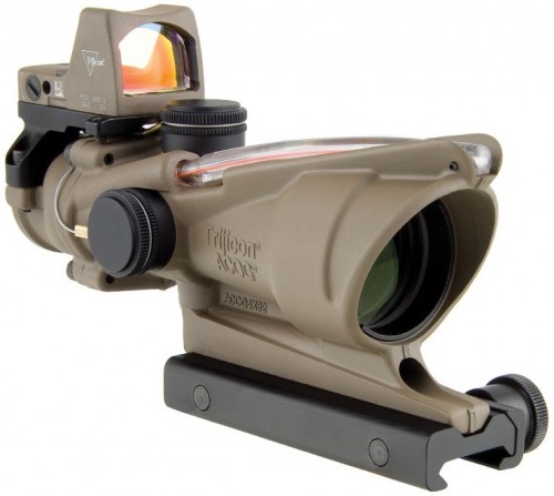 Trijicon ACOG 4x32 Red Chevron .223/5.56 RMR Type 2