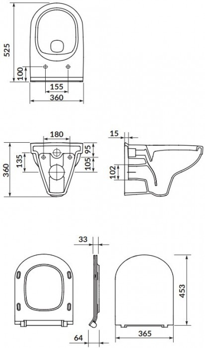 Cersanit Zip S701-567