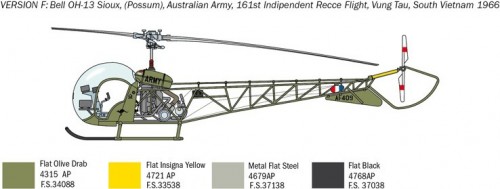 ITALERI OH-13 Sioux (1:48)