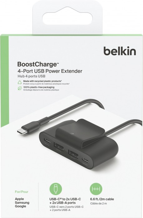 Belkin BoostCharge 4-Port USB Power Extender