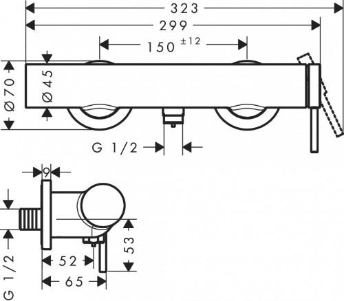 Hansgrohe Tecturis S 73622000