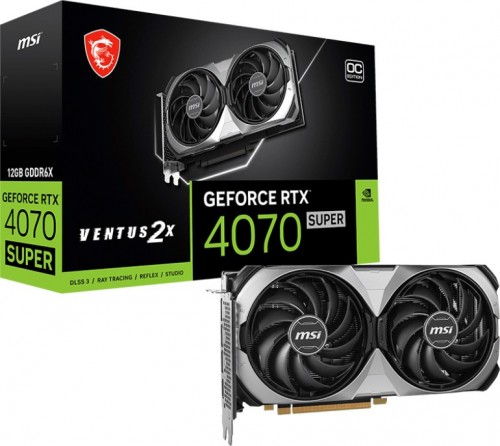 MSI GeForce RTX 4070 SUPER 12G VENTUS 2X OC