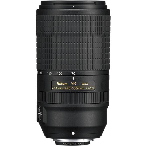 Nikon 70-300mm f/4.5-5.6E VR AF-P ED Nikkor