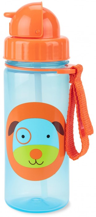 Skip Hop Zoo Straw Bottle 390