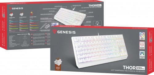 Genesis Thor 230 TKL Brown Switch