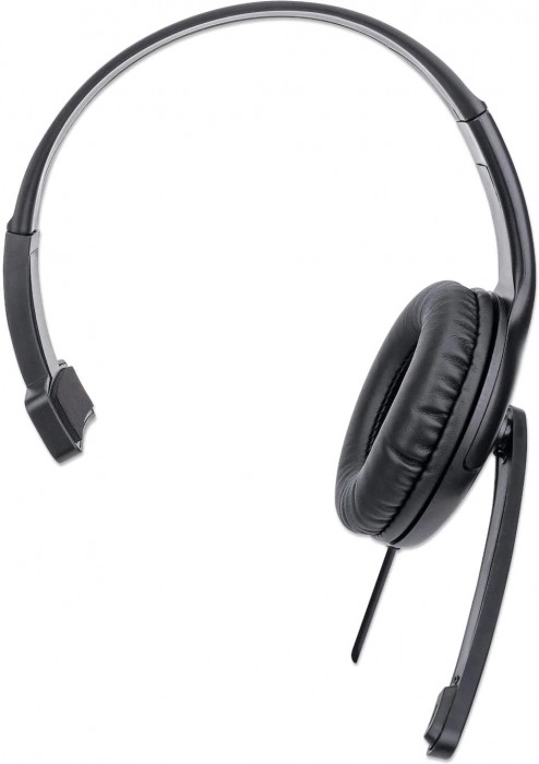 MANHATTAN Mono Over-Ear USB Headset