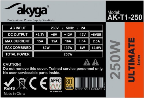 Akyga AK-T1-250