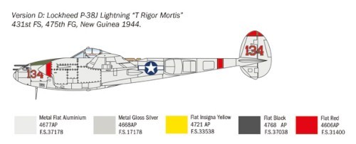 ITALERI P-38J Lightning (1:72)