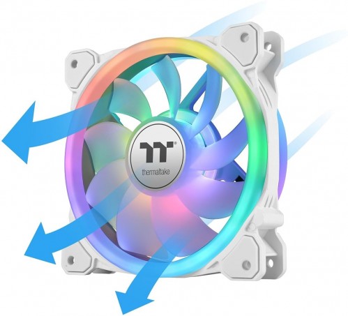 Thermaltake SWAFAN 12 RGB Radiator Fan White (3-Fan Pack)