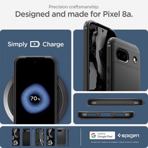 Spigen Rugged Armor for Pixel 8A