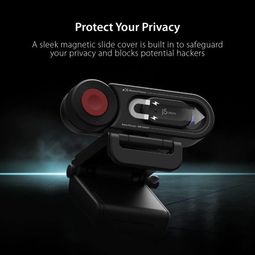 j5create HD Webcam with Auto & Manual Focus Switch