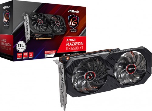 ASRock Radeon RX 6500 XT Phantom Gaming 8GB OC