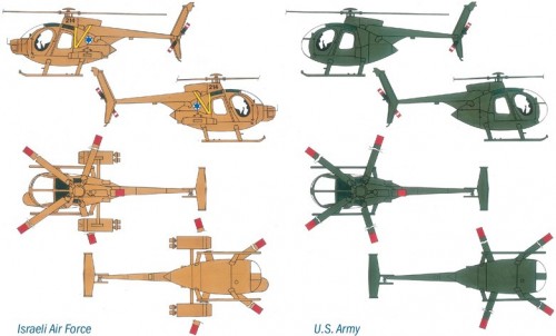 ITALERI AH-6 Night Fox (1:72)