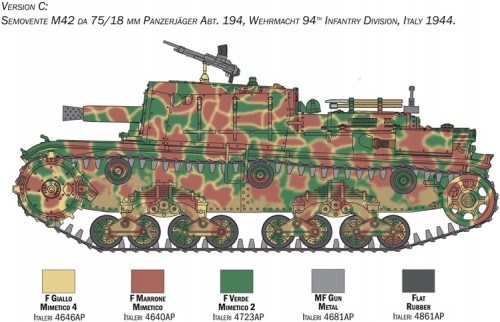 ITALERI Semovente M42 Da 75/18 (1:35)