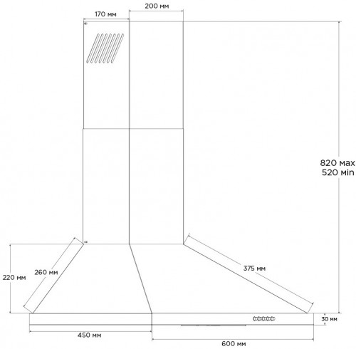 Pyramida KT 60 WH